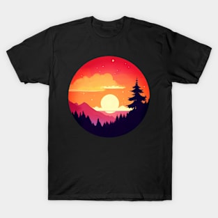 Orange sunset T-Shirt